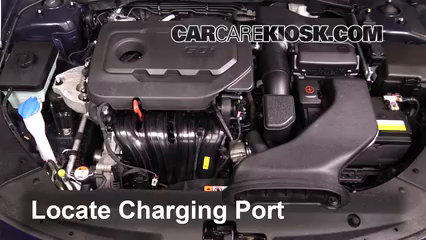 2016 Kia Optima EX 2.4L 4 Cyl. Air Conditioner Recharge Freon